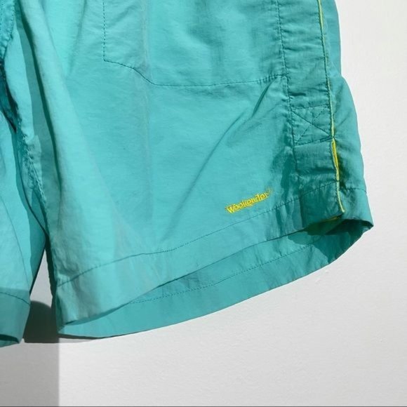 Weekender Men's Aqua Blue Swim Trucks With Pockets Men's size Medium - Picture 3 of 10